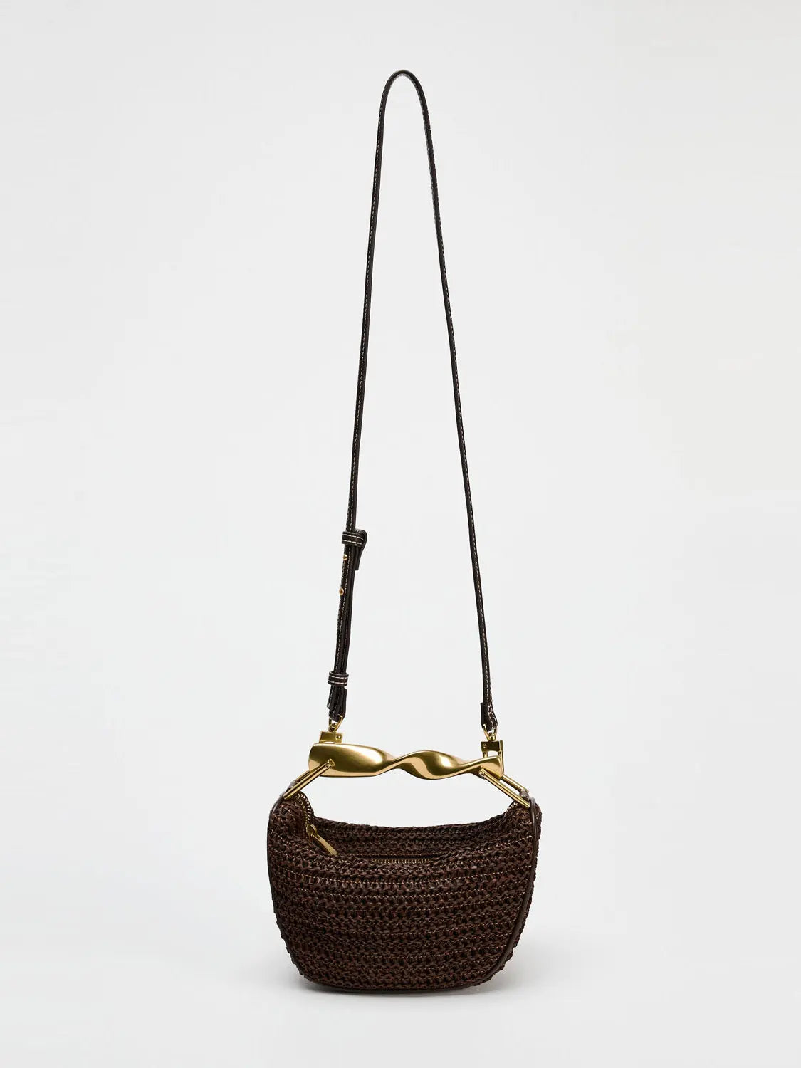 Bolsa Estilo Retrô Elegante, Alça de Corrente Metálica, Transversal Pequena e Sofisticada