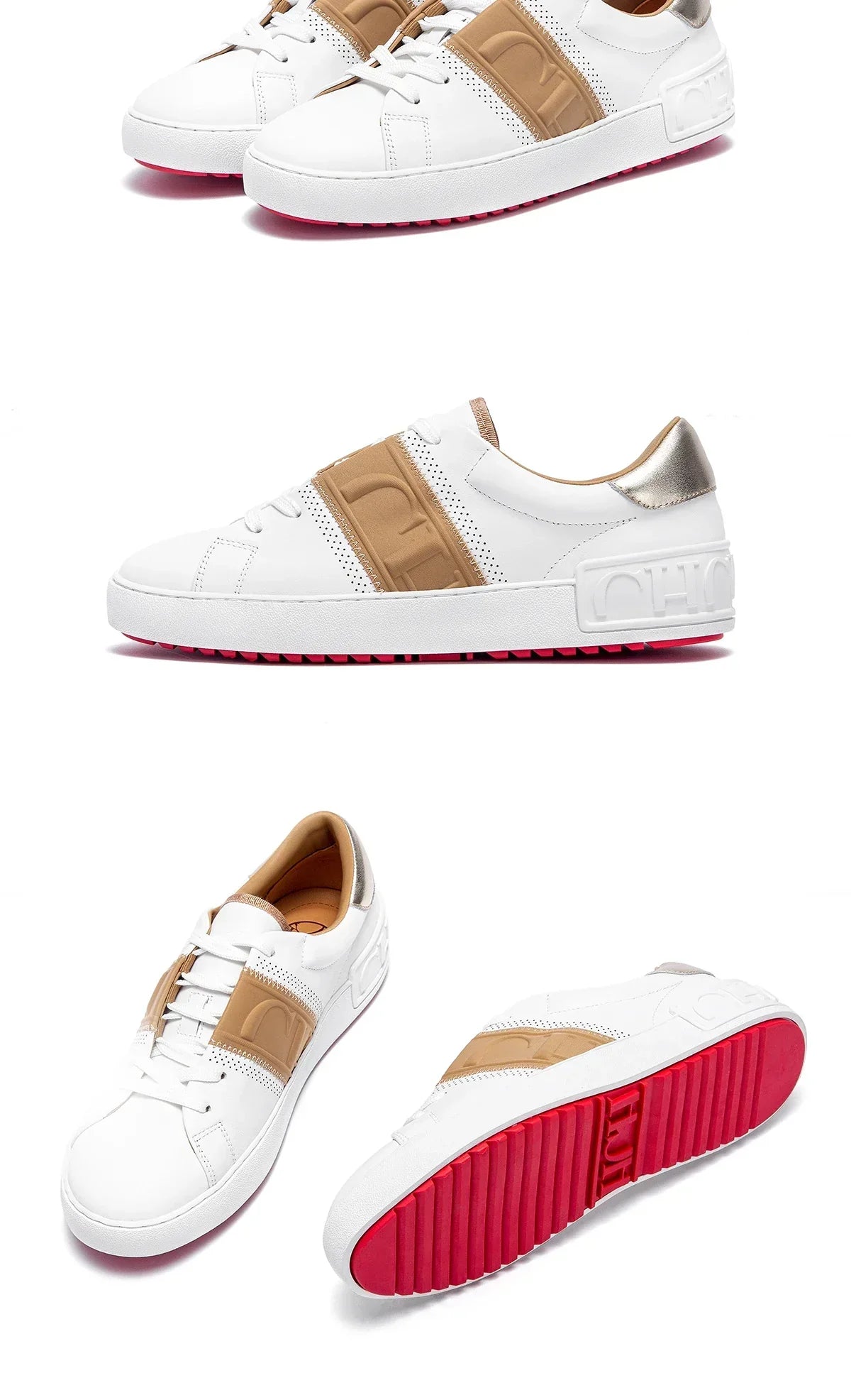 Tênis Feminino Casual Branco com Palmilha Confort – Design Moderno