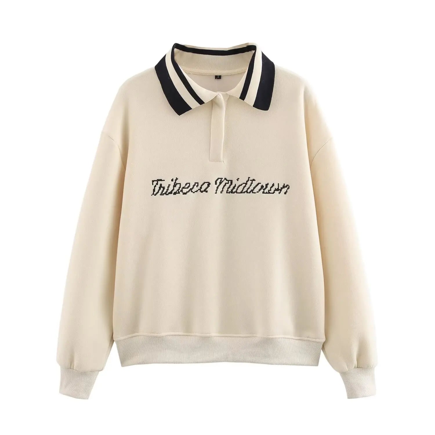 Conjunto Jogger Feminino Forrado em Lã – Bordado, Ajuste Solto e Design Térmico