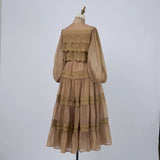 Vestido Vellena – Edição Exclusiva com Renda Bordada