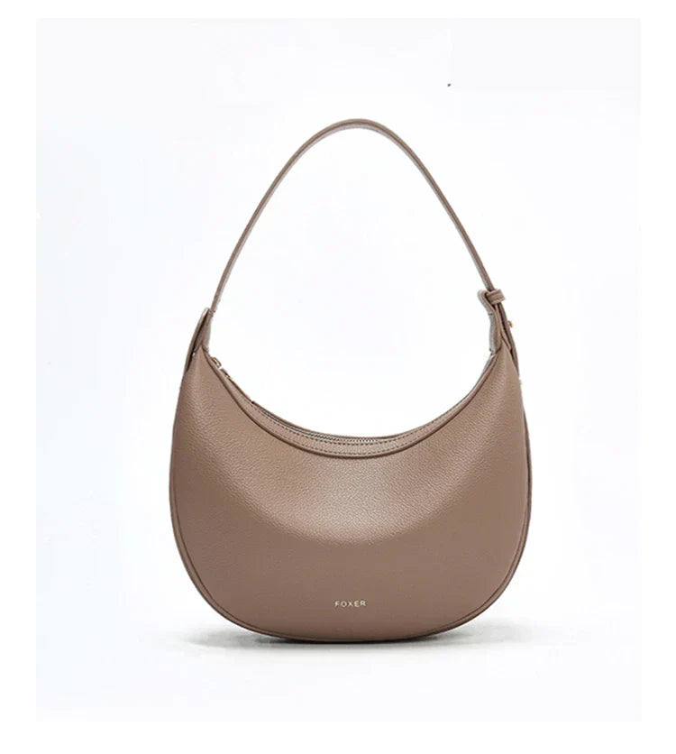 Bolsa – Modelo Meia-Lua, Estilo Crossbody, Elegante