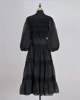 Vestido Vellena – Edição Exclusiva com Renda Bordada