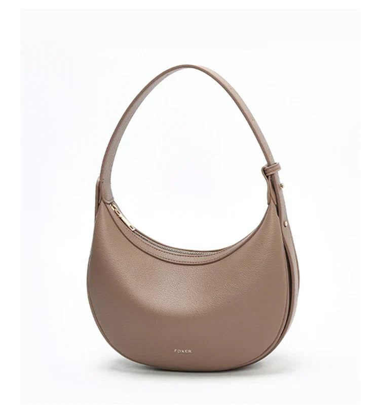 Bolsa – Modelo Meia-Lua, Estilo Crossbody, Elegante