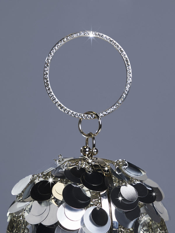Bolsa Adaiba Ball com Paetês – Glamour Brilhante para Festas Exclusivas