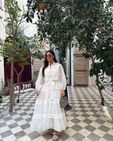 Vestido Vellena – Edição Exclusiva com Renda Bordada