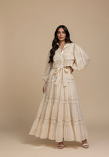 Vestido Vellena – Edição Exclusiva com Renda Bordada