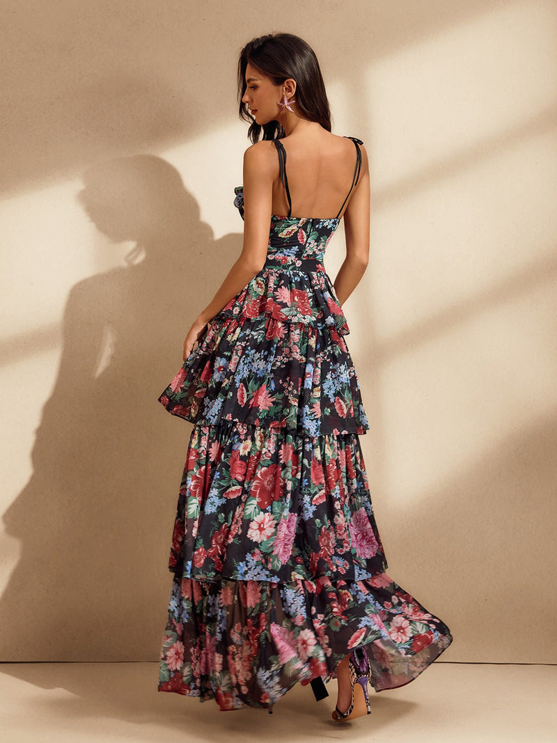 Conjunto Nalima Floral com Top e Saia Estampada – Leveza e Charme para Todas as Ocasiões