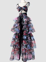 Conjunto Nalima Floral com Top e Saia Estampada – Leveza e Charme para Todas as Ocasiões