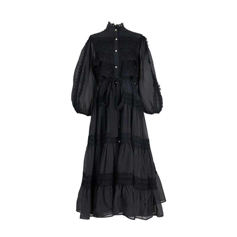 Vestido Vellena – Edição Exclusiva com Renda Bordada