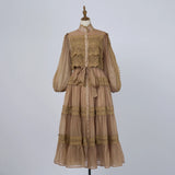 Vestido Vellena – Edição Exclusiva com Renda Bordada