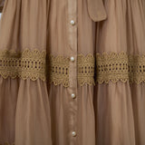 Vestido Vellena – Edição Exclusiva com Renda Bordada