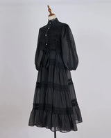 Vestido Vellena – Edição Exclusiva com Renda Bordada