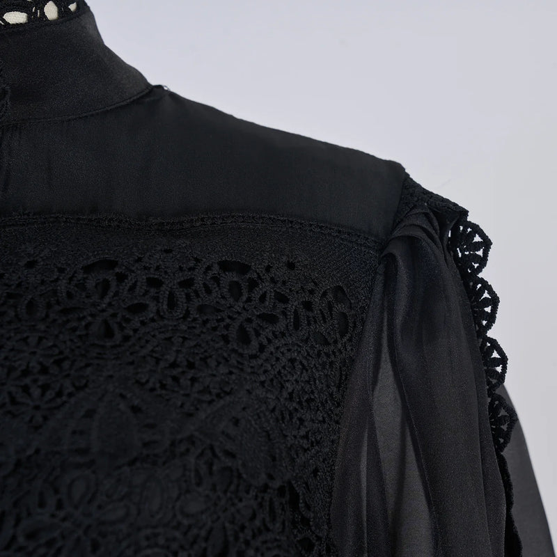 Vestido Vellena – Edição Exclusiva com Renda Bordada