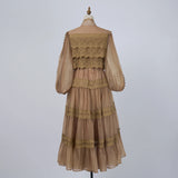 Vestido Vellena – Edição Exclusiva com Renda Bordada